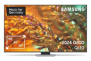 Samsung GQ65Q80DATXZG QLED (65 Zoll, Direkt LED, 4k UHD, 100Hz) - OVP - Bild 1 von 6