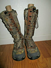 REDHEAD~Bone Dry Waterproof~Men's Boots~Size 10.5~Camo Pattern~Pre-Owned