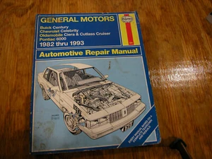 Haynes #829 Buick Century, Chevrolet Celebrity, Oldsmobile Ciera & etc, see desc - Bild 1 von 6