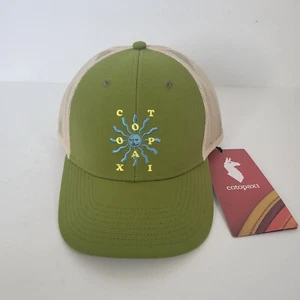 Cotopaxi Happy Day Adjustable Trucker Hat Unisex Snapback Cedar Green - Picture 1 of 5