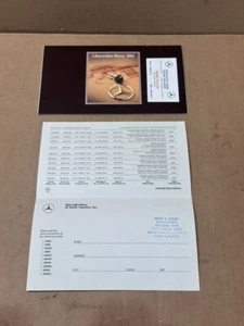 1981 Mercedes Benz Santa Barbara Dealer Brochure Original Collectible! - Picture 1 of 7