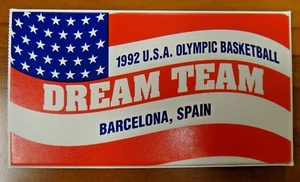 1992 Juego de estampillas olímpicas de baloncesto Dream Team Michael Jordan Magic Johnson - Imagen 1 de 1