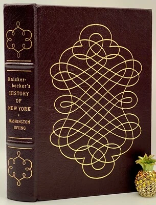 Easton Press Knickerbockers HISTORY OF NEW YORK Collectors Edition LEATHER BOUND Foto 1 de 4