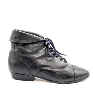 Botín Maine Woods W.Murphy 3 para mujer de cuero negro con cordones talla 6,5 M - Imagen 1 de 10