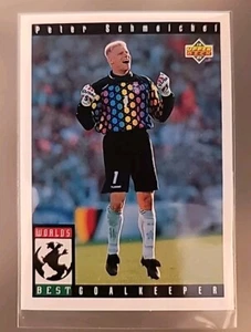 World's Best Goalkeeper Peter Schmeichel 1993 Upper Deck WorldCupUSA94 -Denmark - Picture 1 of 2