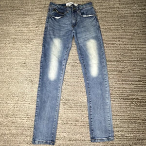 Modern Culture Size 28/30 Boys Youth Jeans Mid Rise Skinny Blue Denim - Picture 1 of 14