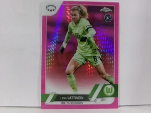 2022 Topps Chrome UEFA Women's Champions League /199 Lena Lattwein #37 Rookie RC - Bild 1 von 2