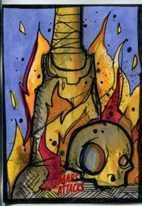 Tarjeta de boceto de Mars Attacks Invasion de Hammer / Urbnpop - Imagen 1 de 1