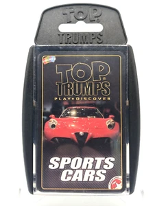 Sports Cars Top Trumps Card Game - Fun Facts and Stats - Learn, Discover & Play - Picture 1 of 4