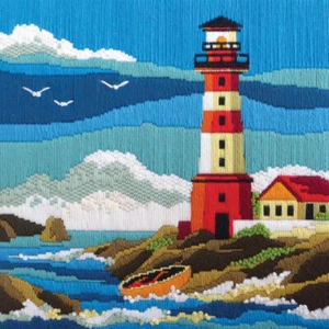 Country Threads LIGHTHOUSE Longstitch Kit FLS-5026 30cm x 30cm Tracked Post - Imagen 1 de 1