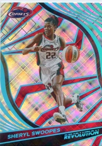 2022 Panini Revolution WNBA SHERYL SWOOPES #81 COSMIC #28/99 COMETS - Picture 1 of 2