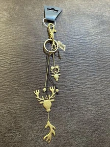 Pilgrim Jewellery Moose Reindeer Keychain - Picture 1 of 2