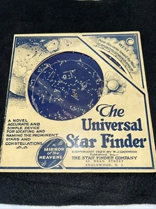 The Universal Star Finder Copyright 1929 By W.J. Lockwood Published By The Star - Bild 1 von 12