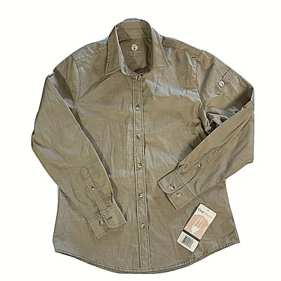 CHEF WORKS~Camisa unisex manga larga manga enrollable talla M nueva con etiqueta abotonada Foto 1 de 4