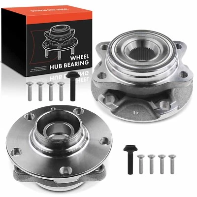 2x Conjunto de cojinete de cubo de rueda delantera para Audi A4 A4 Quattro 2002-2008 A6 Quattro Foto 1 de 4