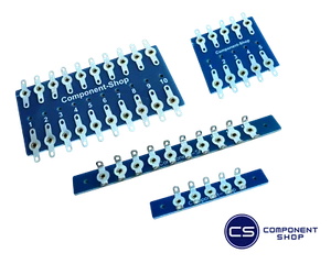 Epoxy Terminal Strips Single/Double Row 5-20 Solder Tags Various Sizes UK - Picture 1 of 5