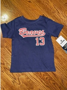 Ronald Ocuna Atlanta Braves Jersey Tshirt-Youth Extra Large 18-20 NWT $35 Retail - Picture 1 of 2