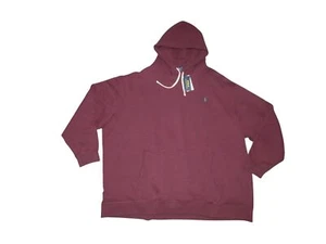Polo Ralph Lauren Mens Sweatshirt Pullover Hoodie Maroon Red 5XB NWT $138 - Picture 1 of 5