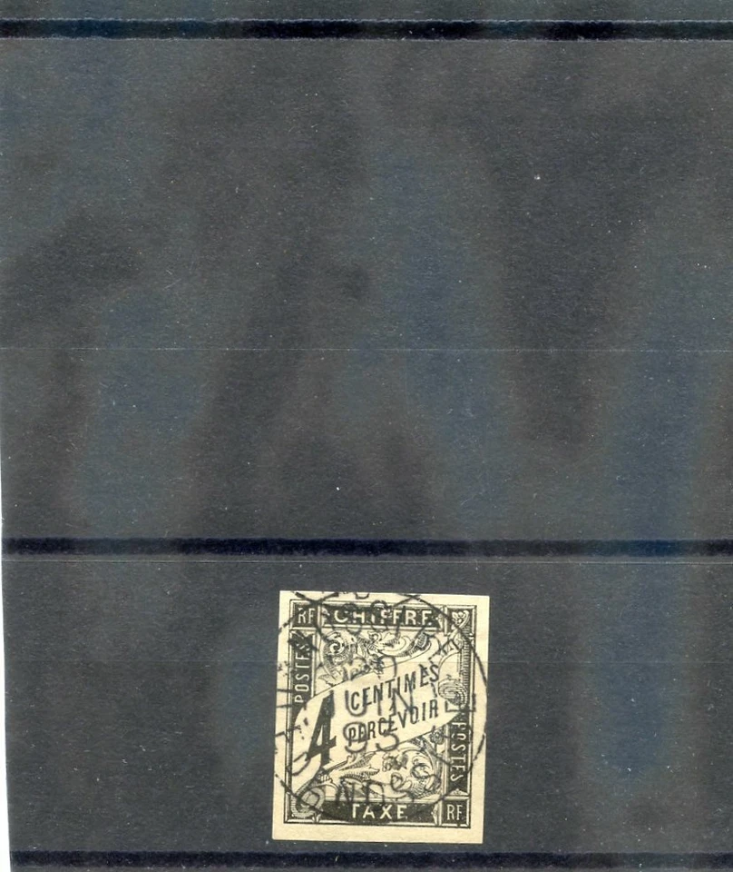 NOSSI-BE, FORERUNNER (YT T4)VF 1883 4c BLACK, ILE DE NOSSE-BE, 20JUN 93, $100 - Image 1 of 1