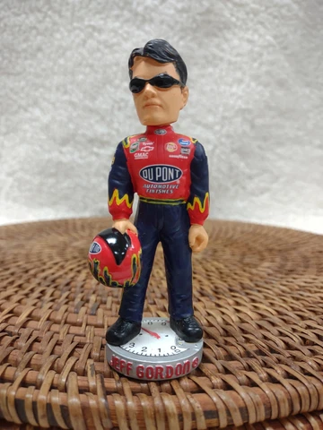 Jeff Gordon 2004 Forever CollectiblesLegends Of The Track Mini Bobblehead No Box Cover