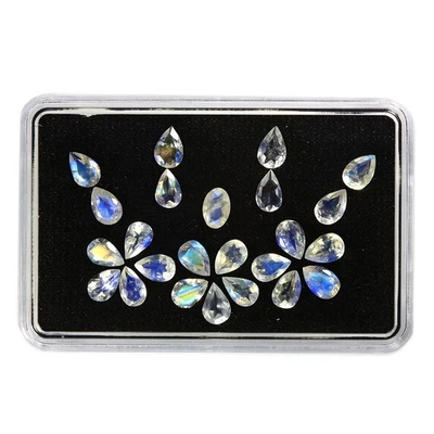 8.33 Cts_Wholesale Lot Price_100 % Natural Unheated Blue Moonstone_India - Image 1 of 3