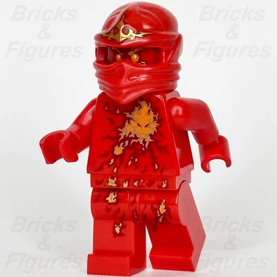 LEGO Ninjago Kai NRG Minifigure Rise of the Snakes Fire Ninja 9591 njo0055 - Image 1 of 3
