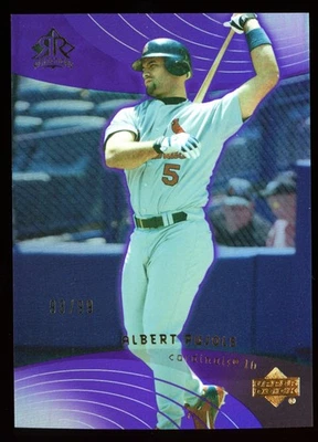 2005 Upper Deck Reflections #33 Albert Pujols PURPLE /99 St. Louis Cardinals - Image 1 of 2