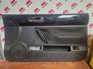 VW BEETLE CONVERTIBLE DOOR CARD DRIVERS SIDE BLACK CLOTH AND TOP - Picture 1 of 17