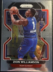 2021-22 Panini Prizm Zion Williamson #108 New Orleans Pelicans Card! - Imagen 1 de 2