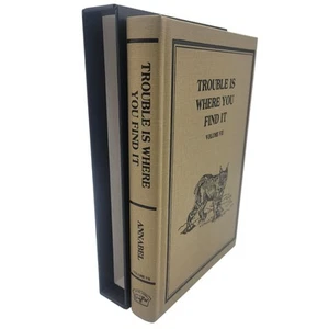 TROUBLE IS WHERE YOU FIND IT Vol 7 VII Russell Annabel LTD Safari Signed #495 - Picture 1 of 12