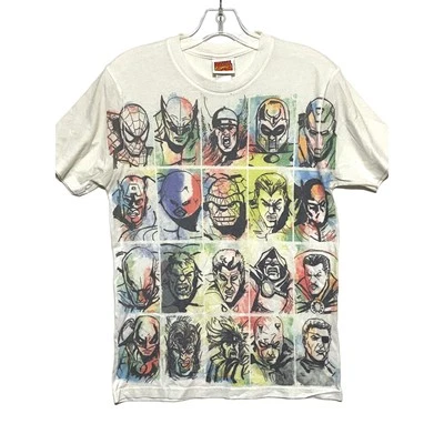 漫威漫画英雄人物 T 恤男孩孩子小号艺术五颜六色 — 第 1/4 张图片