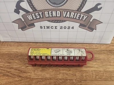 Dispensador de cinta marcadora de alambre 3M Automotive 12172 ScotchCode STD 0-9 Foto 1 de 4