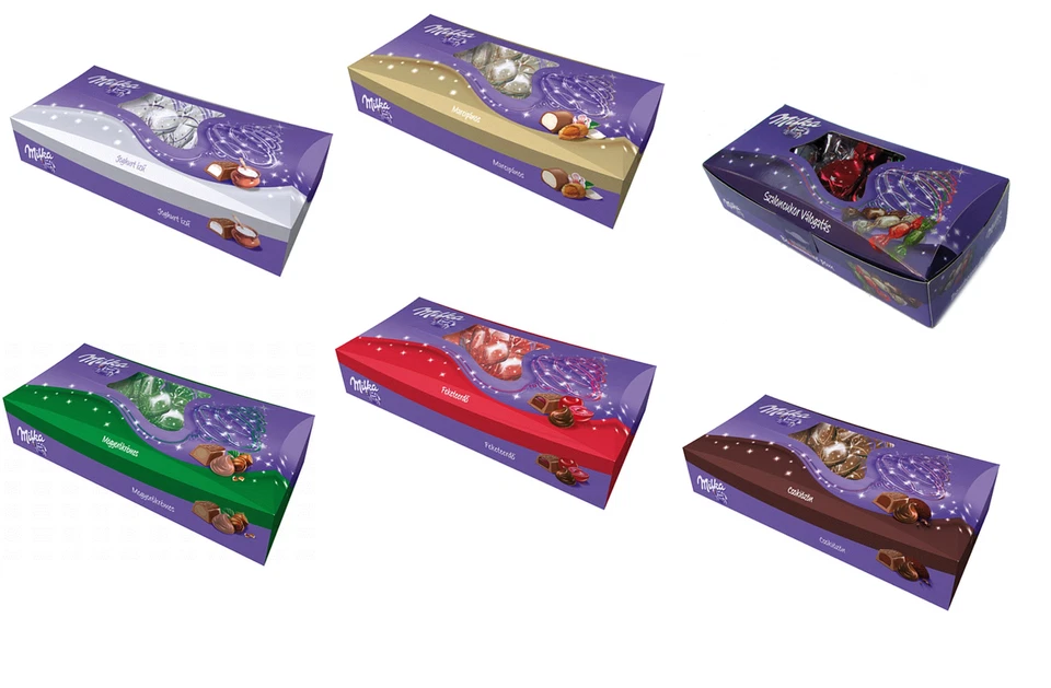 Cioccolatini di Natale Szaloncukor Milka / Sport vari tipi