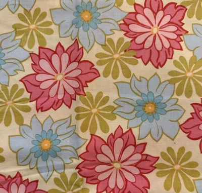 Tecido Michael Miller GINGER BLOSSOM Sandi Henderson Floral 44 x 60” - Imagem 1 de 4