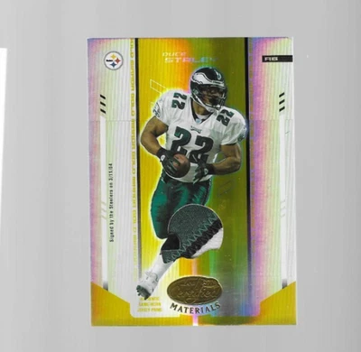 2004 Leaf Certified Football Mirror Gold Patch #99 Duce Staley No 11/25 - Image 1 of 2