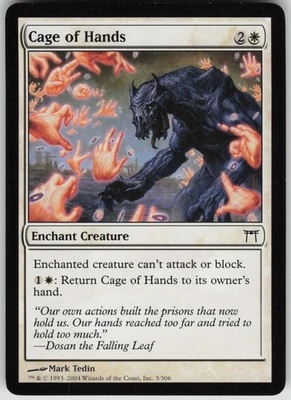 Cage of Hands C Champions of Kamigawa 3 NM - Image 1 of 2