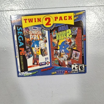 Sega Smash Pack 1 & 2 Twin Pack PC Windows Sega Activision - Sonic Shining Force - Image 1 of 4