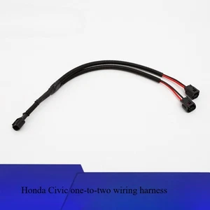 Car Horn Wiring Harness Adapter for Honda Civic CR-V Spirior Snail Horn - Picture 1 of 6