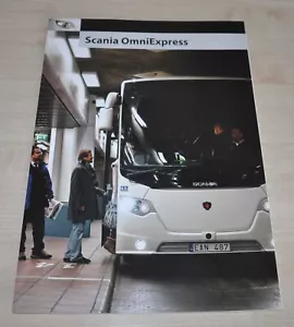 Scania OmniExpress Bus Brochure Prospekt RU - Picture 1 of 3