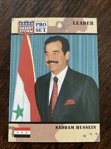 Desert Storm Pro Set 1-113. INCLUDING SADAM HUSSEIN - Picture 1 of 4