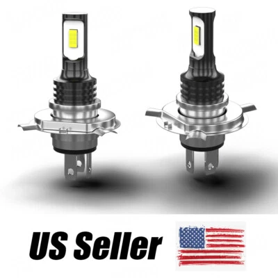 2 SUPER LED HEADLIGHT bulb for Polaris XC-SP 700: 1999-2005 snowmobile 12v DC Foto 1 de 4