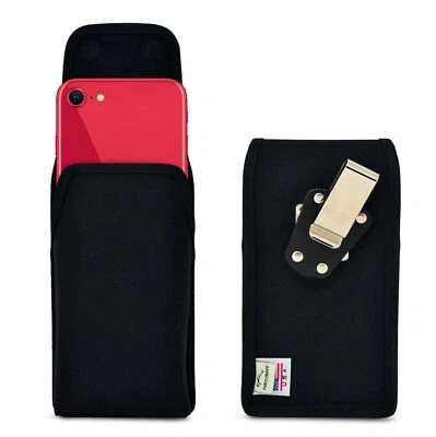 iPhone SE 2022 iPhone 7/8 Holster Metal belt Clip Case Nylon Vertical Turtleback - Image 1 of 4