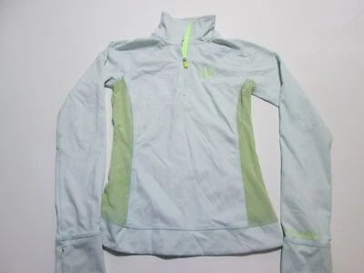 Camisa Abercrombie Jóvenes Niñas Talla M Manga Larga Como Nueva 1/4 Cremallera Cuello Alto Activa Foto 1 de 4