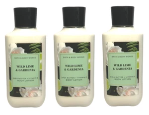 Bath & Body Works Wild Lime & Gardenia Body Lotion - 8oz - Set of 3 - Picture 1 of 1