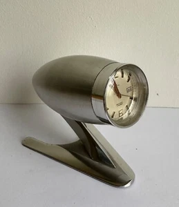 Vintage pendule métal aviation Air Inter France forme réacteur Boeing 707 clock - Picture 1 of 12
