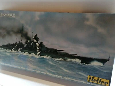 Kit heller nave da guerra Bismarck scala 1/400 - Immagine 1 di 4