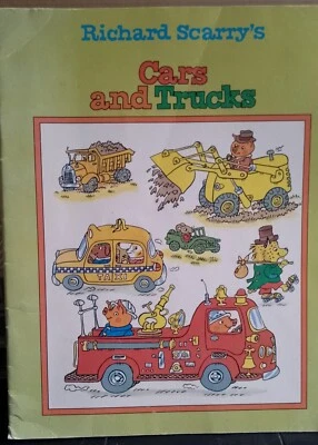 Richard Scarry's Cars and Trucks PB Book First Little Learners - Image 1 of 2