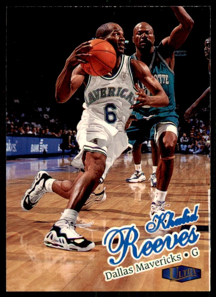 1997-98 Fleer Ultra Khalid Reeves Basketball Cards #54 - Image 1 of 2