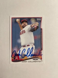 Arizona Diamondbacks JOSH COLLMENTER Signed Card - Picture 1 of 1