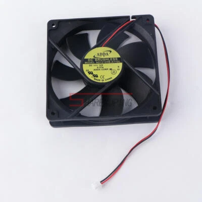 For ADDA FAN DC BRUSHLESS Model 12V 0.37A 2 PIN POWER AD1212HB-A71GL - Image 1 of 4